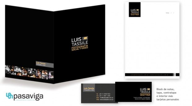 Carpeta y papelería institucional